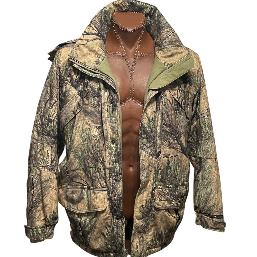 Cabela's Men's Open Country Dry-Plus Quiet Real Tree Hunting Coat Size L